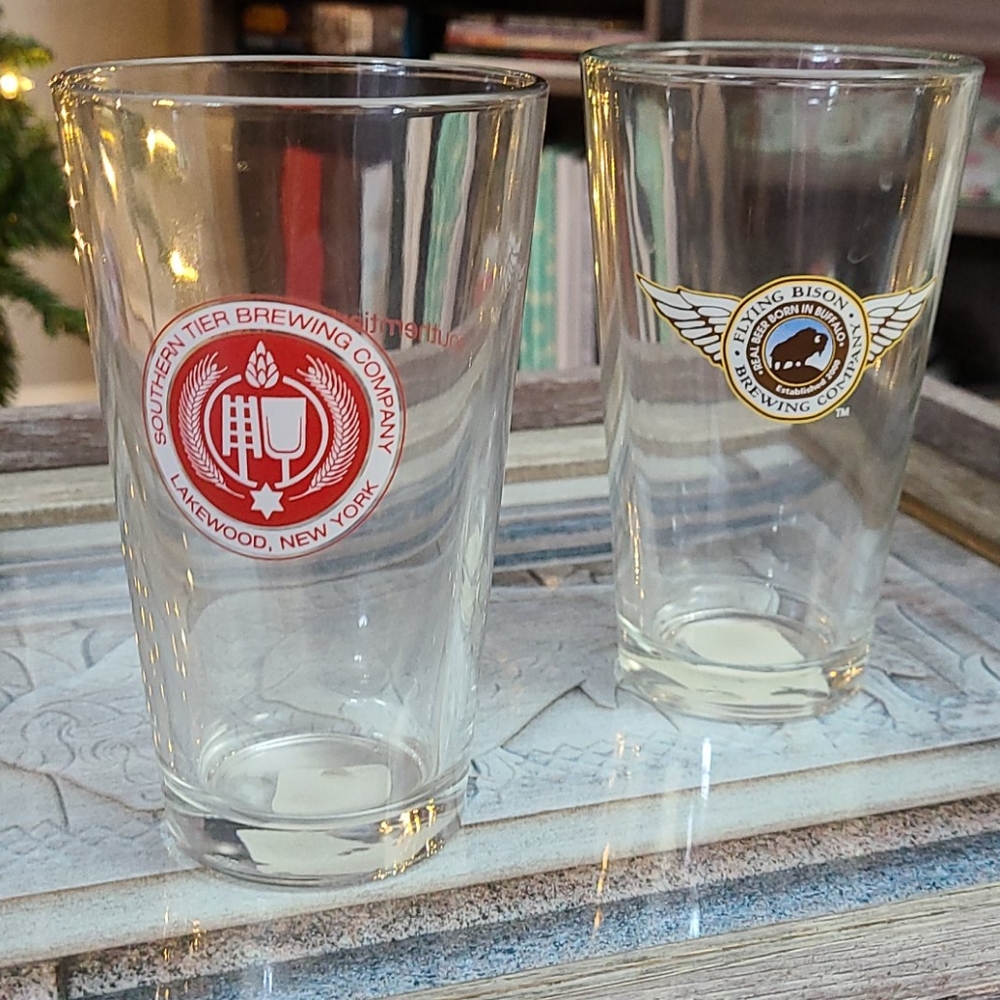 Local Buffalo Brewery Pint Glasses